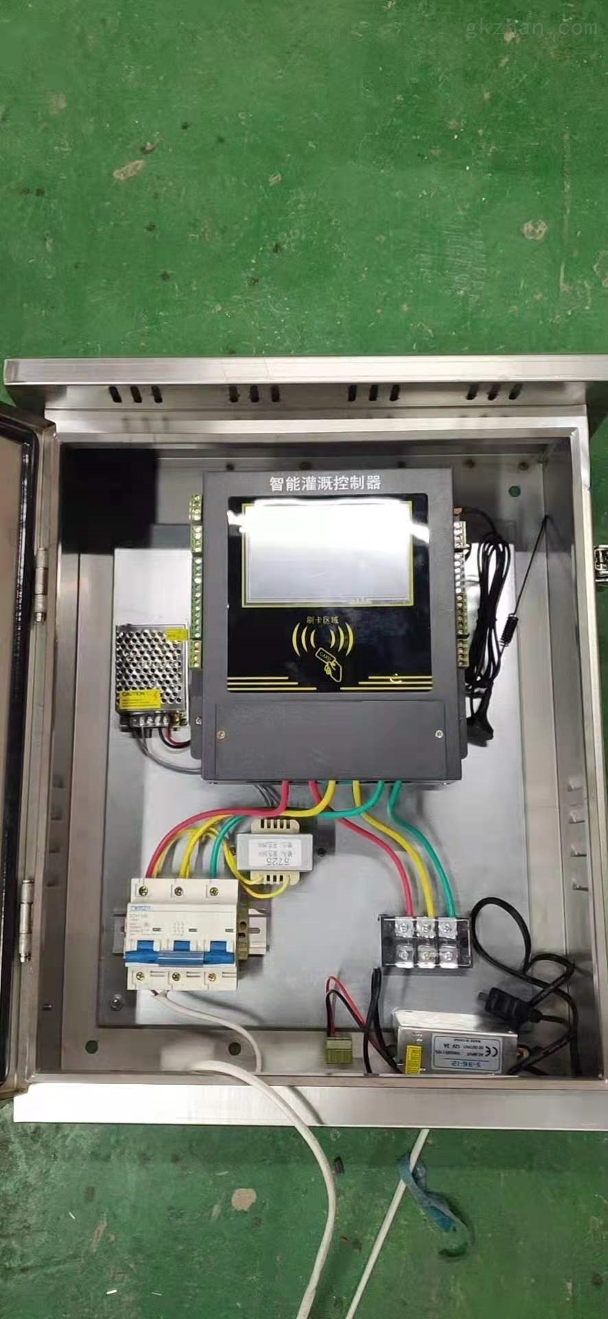 智能灌溉新利器 zrk-203-gprs无线远传终端机与射频卡农田灌溉控制箱